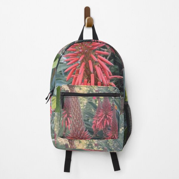 Item preview, Red Aloe Flower Spike in Tropical Garden designed and sold by TrisaThyme.