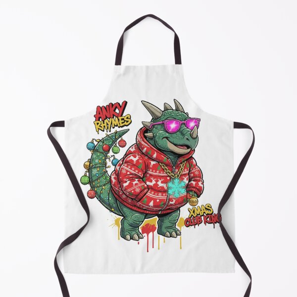 Item preview, Funny Christmas Dinosaur Streetwear designed and sold by MiszungART.
