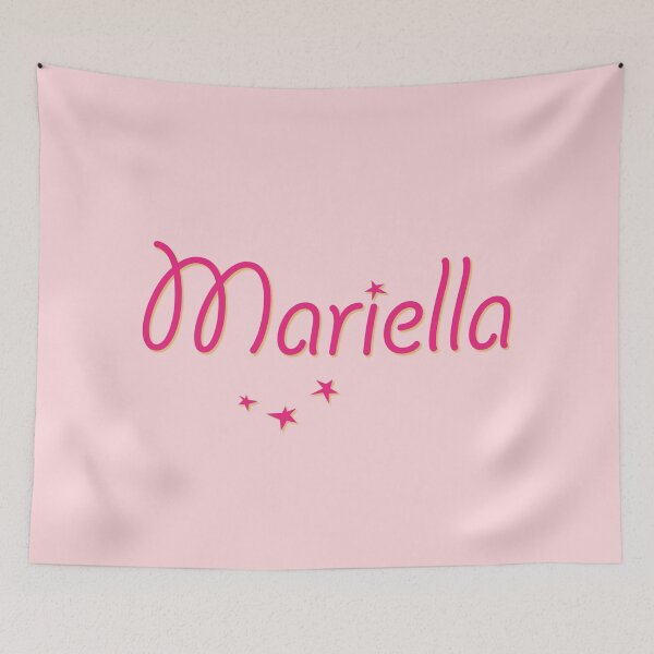Item preview, My Name is Mariella designed and sold by CharlottePlaceArt.