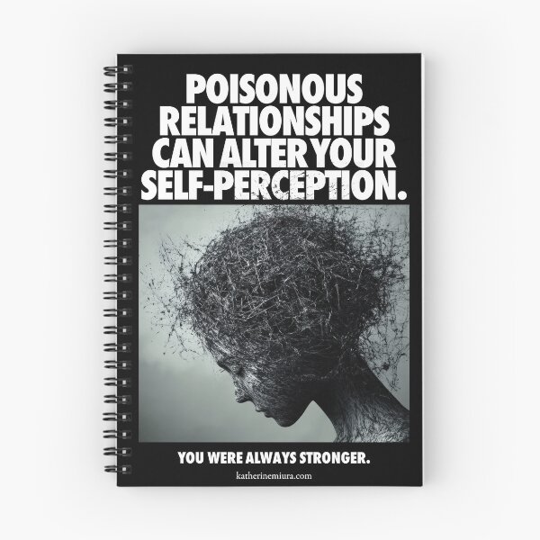 Item preview, You were always stronger:  Poisonous relationships can alter your self-perception. designed and sold by Katherine Miura.