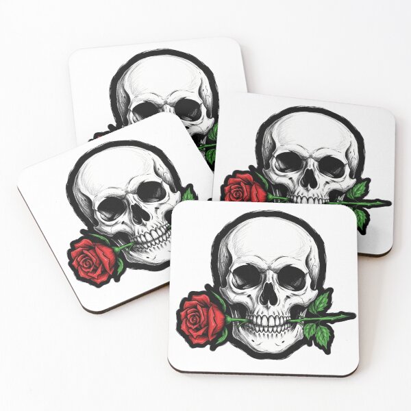 Item preview, Skull Rose Gothic Aesthetic for Dark Souls Fans designed and sold by AlisonArty.