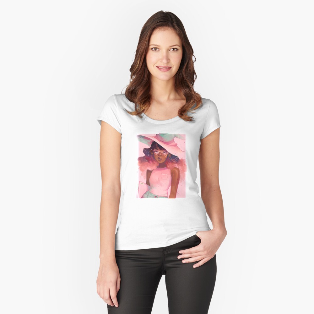 Item preview, Fitted Scoop T-Shirt designed and sold by GDBee.
