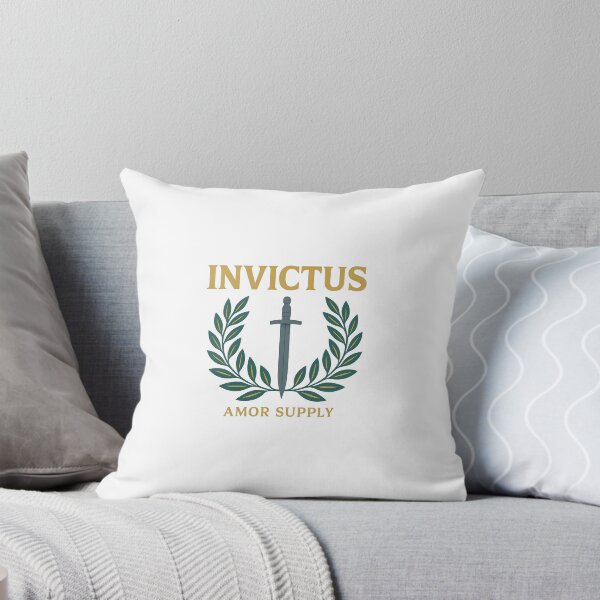 Item preview, Invictus Sword & Laurel – Stoic Strength Emblem | Amor Supply designed and sold by Amor Supply.