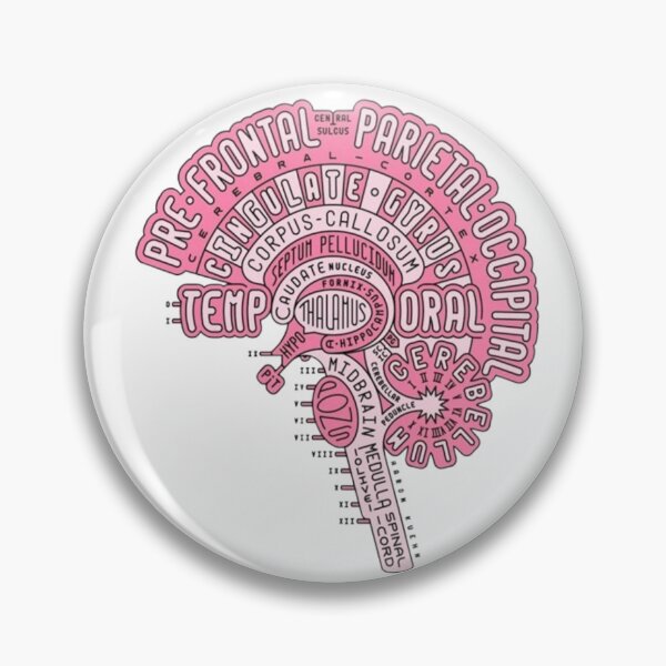 Item preview, brain anatomy  designed and sold by GenZINISH.