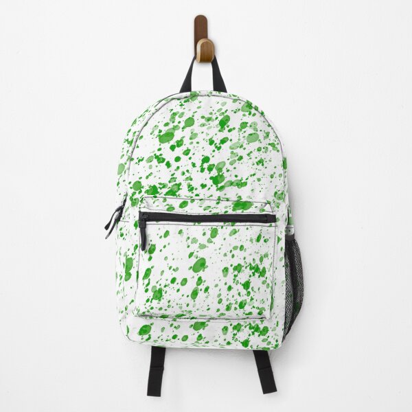 Item preview, Green Paint Splatter on White Background designed and sold by Goolsby-Designs.