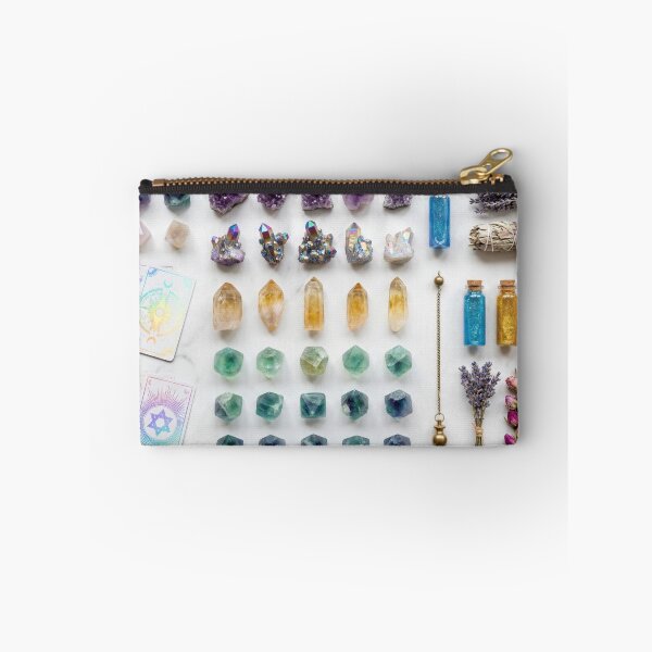 Item preview, Witchy Crystal Collection - Sage, Potions & Tarot Knolling designed and sold by SavinMercantile.