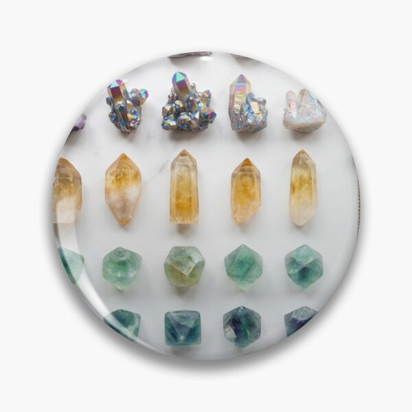 Item preview, Witchy Crystal Collection - Sage, Potions & Tarot Knolling designed and sold by SavinMercantile.
