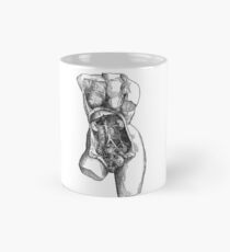 Vesalius, Female Torso and Uterus, 16th Century Mug