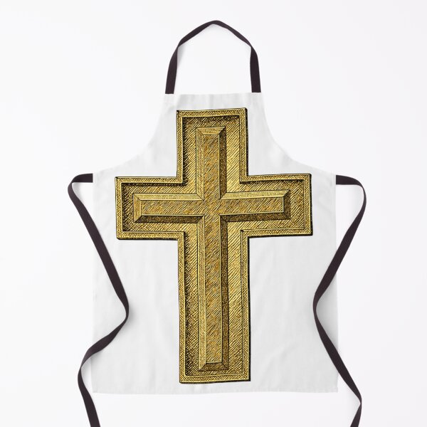 Item preview, Gold Cross Minimalist Christian Design designed and sold by Clothed in Scripture.