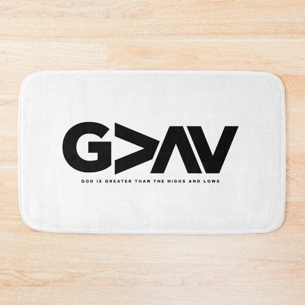 Item preview, God is Greater Than the Highs and Lows Christian Faith Symbol Minimalist T-Shirt Sticker designed and sold by grmnts by KCC.
