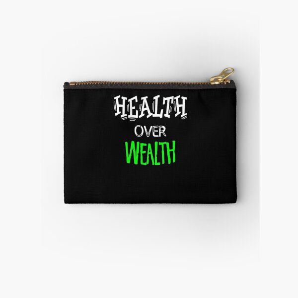 Item preview, Health over wealth designed and sold by godPapa.