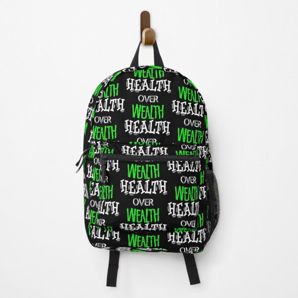 Item preview, Health over wealth designed and sold by godPapa.