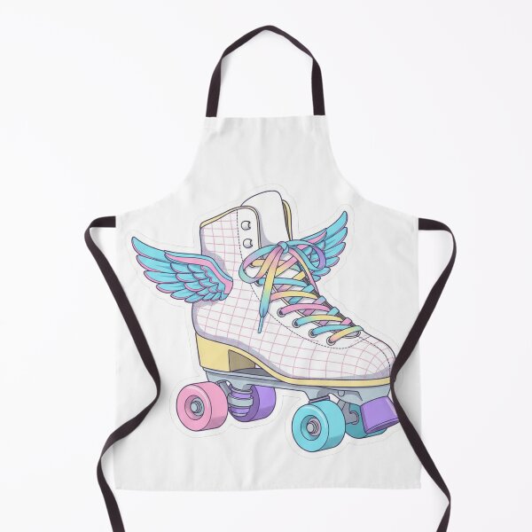 Item preview, Retro Vaporwave Winged Roller Skate | Pastel 80s Aesthetic designed and sold by DigitalVibes Art, CreatorSpace, PixelMood. By AngryFish.Art..