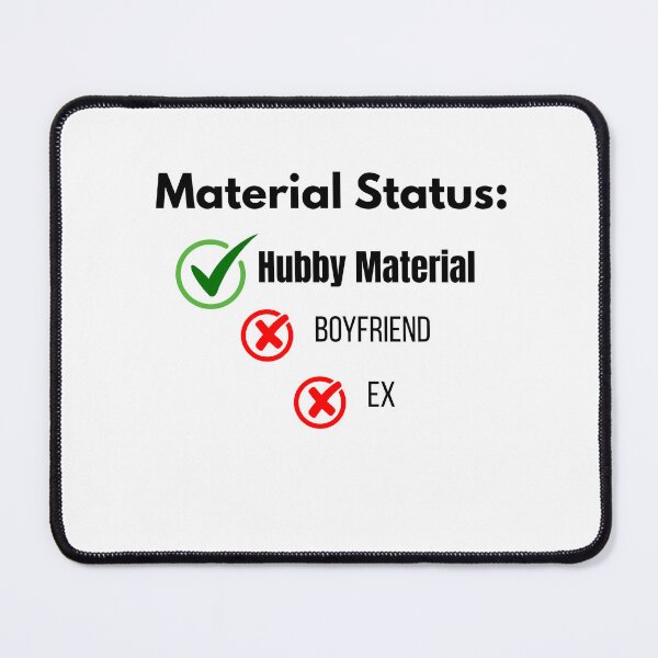 Item preview, Hubby Material Checklist Hoodie | Funny Marriage Quote designed and sold by Iron Rose Islamic Print.