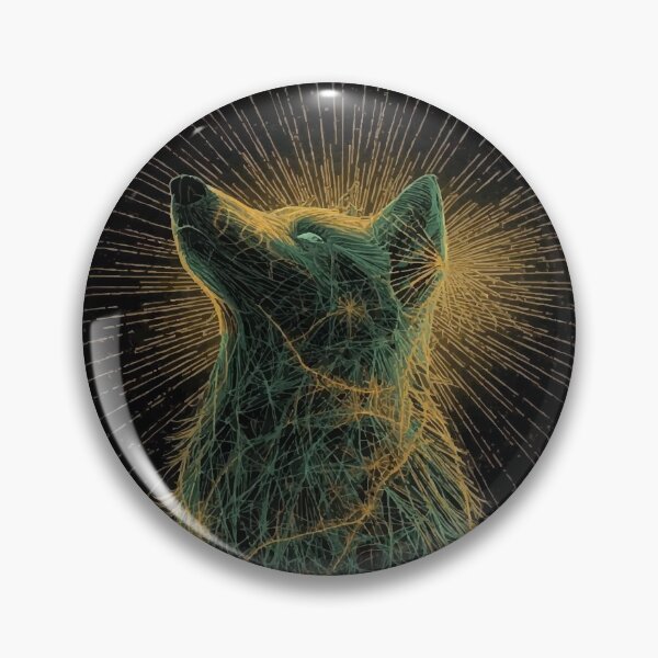 Item preview, The Listening Wolf designed and sold by AbstractAnom.
