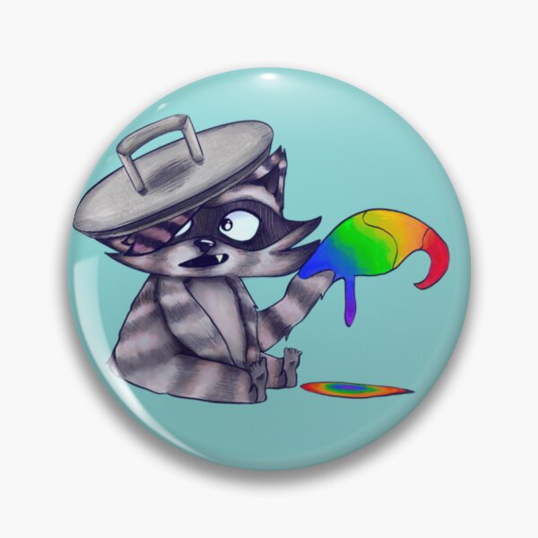 Item preview, Toni the Toon Racoon designed and sold by faddedroses.