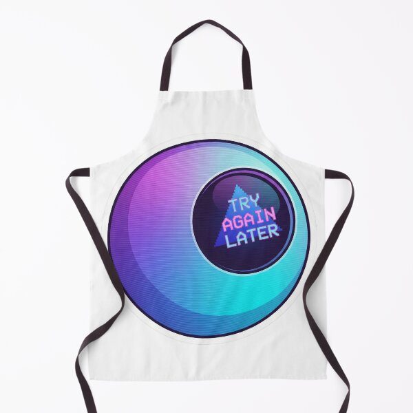 Item preview, Vaporwave Magic 8-Ball | Try Again Later Retro Aesthetic designed and sold by DigitalVibes Art, CreatorSpace, PixelMood. By AngryFish.Art..