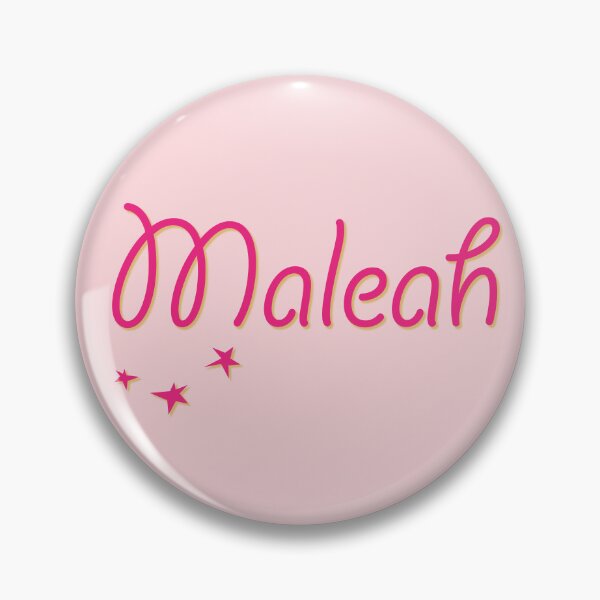 Item preview, My Name is Maleah designed and sold by CharlottePlaceArt.