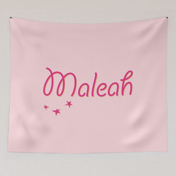 Item preview, My Name is Maleah designed and sold by CharlottePlaceArt.