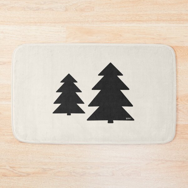 Item preview, Minimal Black Pine Trees designed and sold by YLDSPARK.