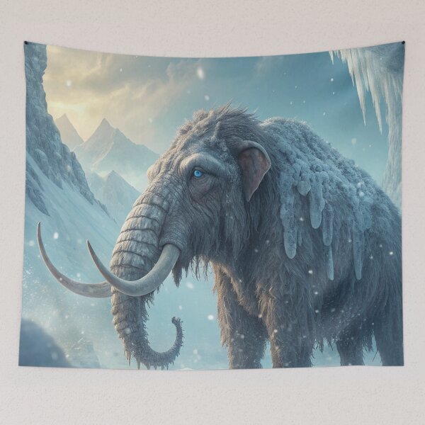 Item preview, Frost Mammoth 03 designed and sold by AIfolklore.