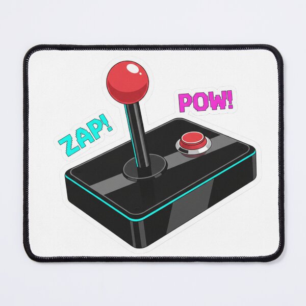 Item preview, Retro Arcade Joystick | ZAP! POW! Pixel Gamer Sticker designed and sold by DigitalVibes Art, CreatorSpace, PixelMood. By AngryFish.Art..