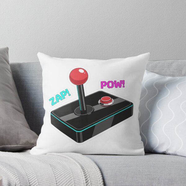 Item preview, Retro Arcade Joystick | ZAP! POW! Pixel Gamer Sticker designed and sold by DigitalVibes Art, CreatorSpace, PixelMood. By AngryFish.Art..