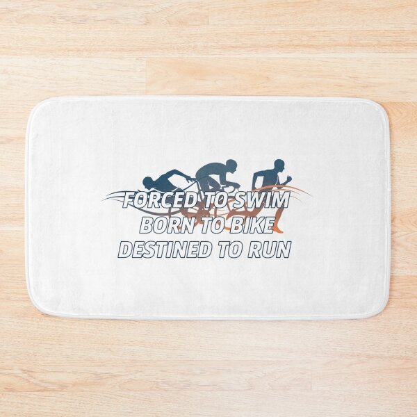 Item preview, Forced to swim Born to Bike Destined to Run, Tri  designed and sold by LaurannaDesign.