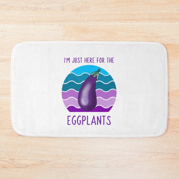 Item preview, Funny Eggplant designed and sold by Sartoris Art.