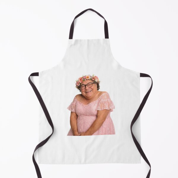 Item preview, Danny devito Flower Crown pink dress Funny prank meme gift weird birthday designed and sold by CheeseBlueprint.