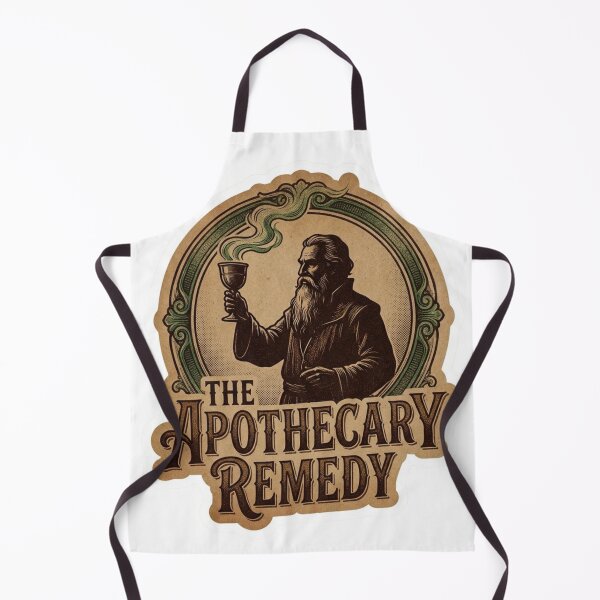 Item preview, The Apothecary Remedy Vintage Alchemist Bar Decor designed and sold by OneLineBar.