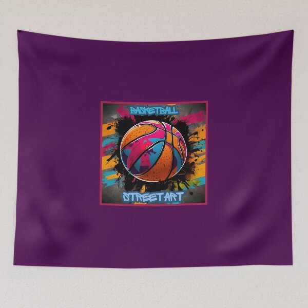 Item preview, Basketball with graffiti art designed and sold by SportThreadz.
