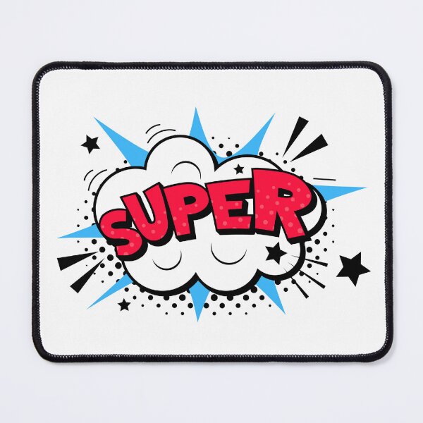 Item preview, SUPER – Comic lettering in an exploding cloud | Pop Art Design designed and sold by Lieblingsmädchen.