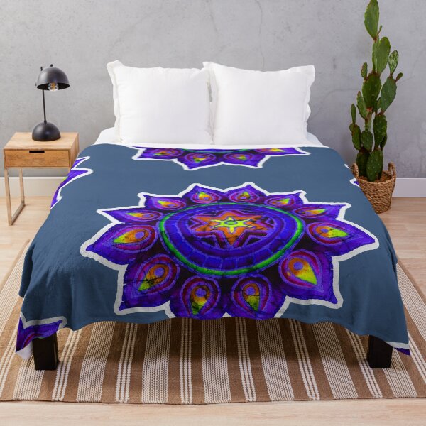 Item preview, Purple Batik sun star designed and sold by AuroraXGreen.
