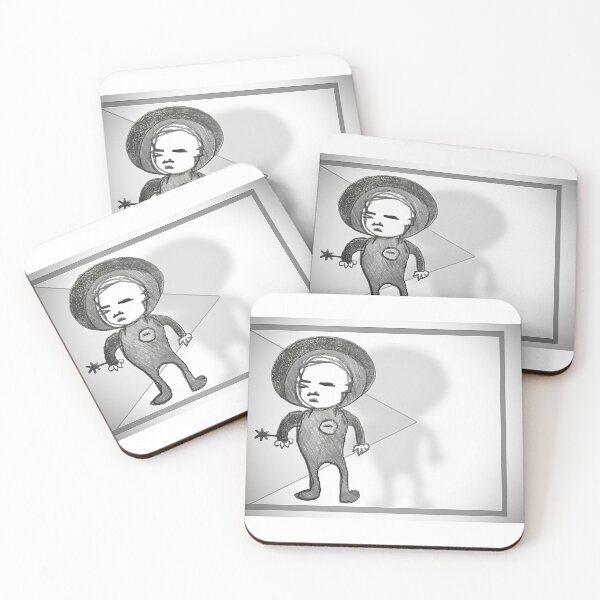 Item preview, Quirky character sketch designed and sold by Lawn073.
