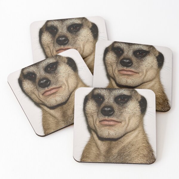 Item preview, Giga Chad Meerkat  designed and sold by Fire TheMann.