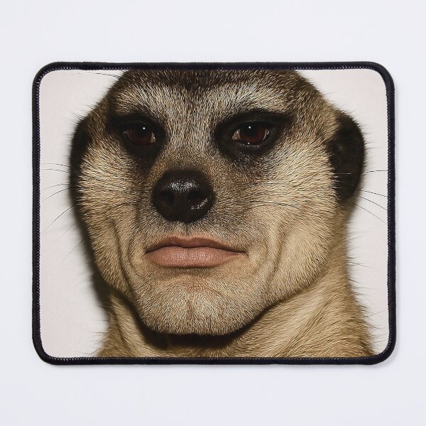 Item preview, Giga Chad Meerkat designed and sold by Fire TheMann.