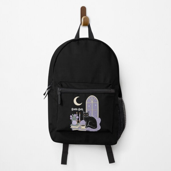 Item preview, Gentle Goth Cozy Cat Moonlight Sanctuary designed and sold by MooonTees.