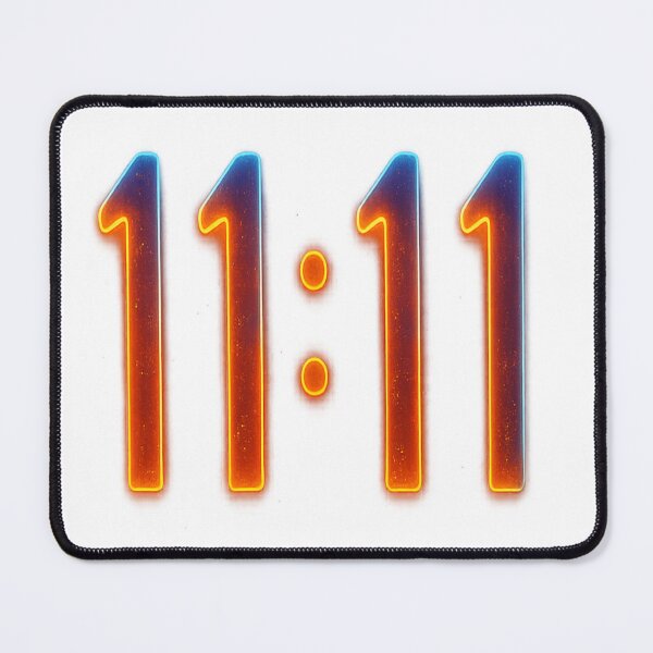 Item preview, 11:11 Angel Number Neon Glow designed and sold by HiteshArt111.