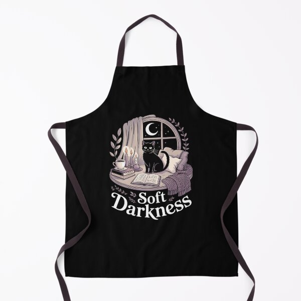Item preview, Soft Darkness Cozy Cat Moonlit Sanctuary designed and sold by MooonTees.