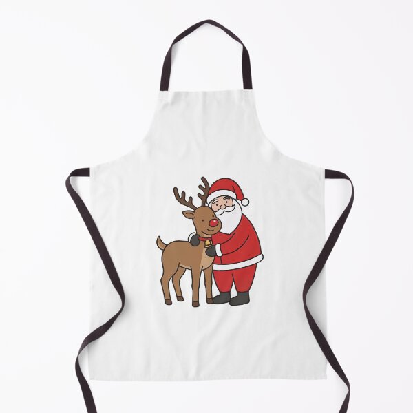 Item preview, Santa's Reindeer Hug designed and sold by griez.