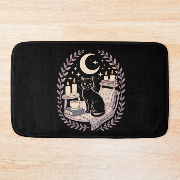 Item preview, Soft Goth Cozy Cat Moonlight Sanctuary designed and sold by MooonTees.