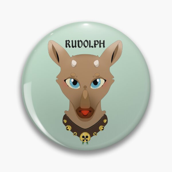 Item preview, Rudolph the Red-Nosed Reindeer designed and sold by LittleRockArt.
