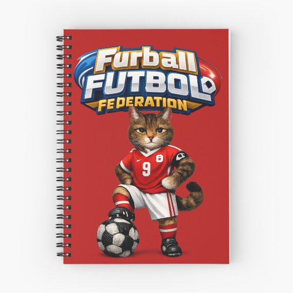 Item preview, Furball Futbol Federation designed and sold by Cats and Other Things.