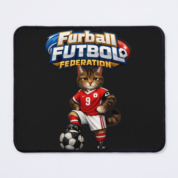 Item preview, Furball Futbol Federation designed and sold by Cats and Other Things.