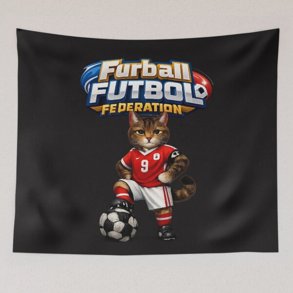 Item preview, Furball Futbol Federation designed and sold by Cats and Other Things.