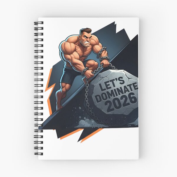 Item preview, Let’s Dominate 2026 – Relentless Power Gym Shirt designed and sold by LoganDzign.