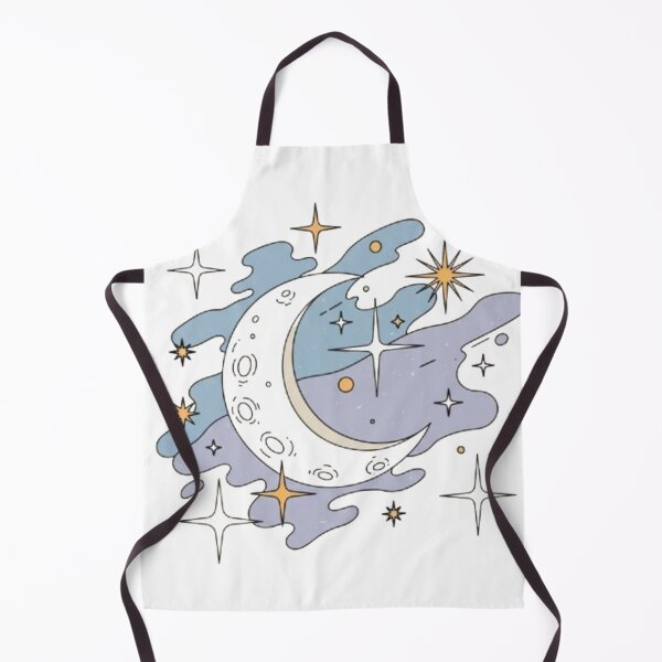 Item preview, Vintage Aesthetic Celestial Moon and Stars Style Art designed and sold by ProjectNoah.