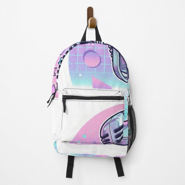 Item preview, Retro Chrome Microphone | Vaporwave Pixel Hearts & Stars designed and sold by DigitalVibes Art, CreatorSpace, PixelMood. By AngryFish.Art..