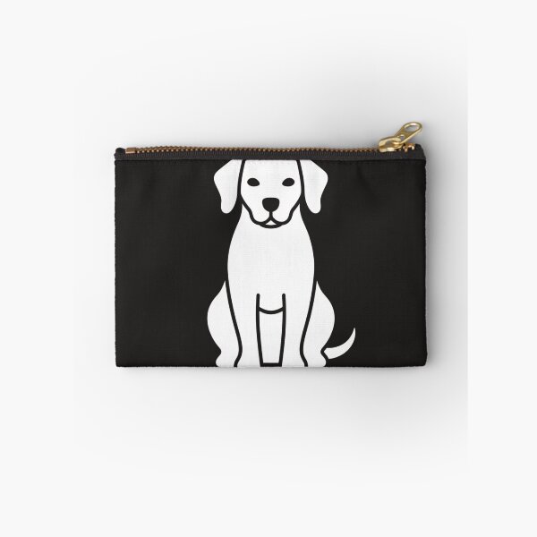 Item preview, Minimalist White Dog Silhouette – Simple Pet Line Art Design designed and sold by EchopawCo.